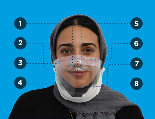 BrillianSee Transparent Medical Mask Features