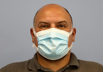Obisk disposable type IIR surgical mask with ear loops